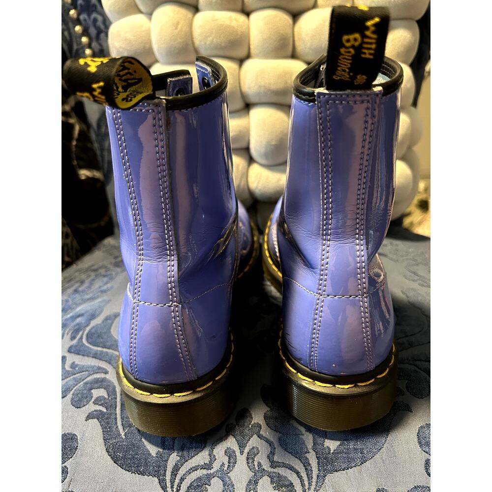 Dr Martens 1460 Hyacinth Blue Patent Leather size 8/EU 39 - Picture 4 of 9
